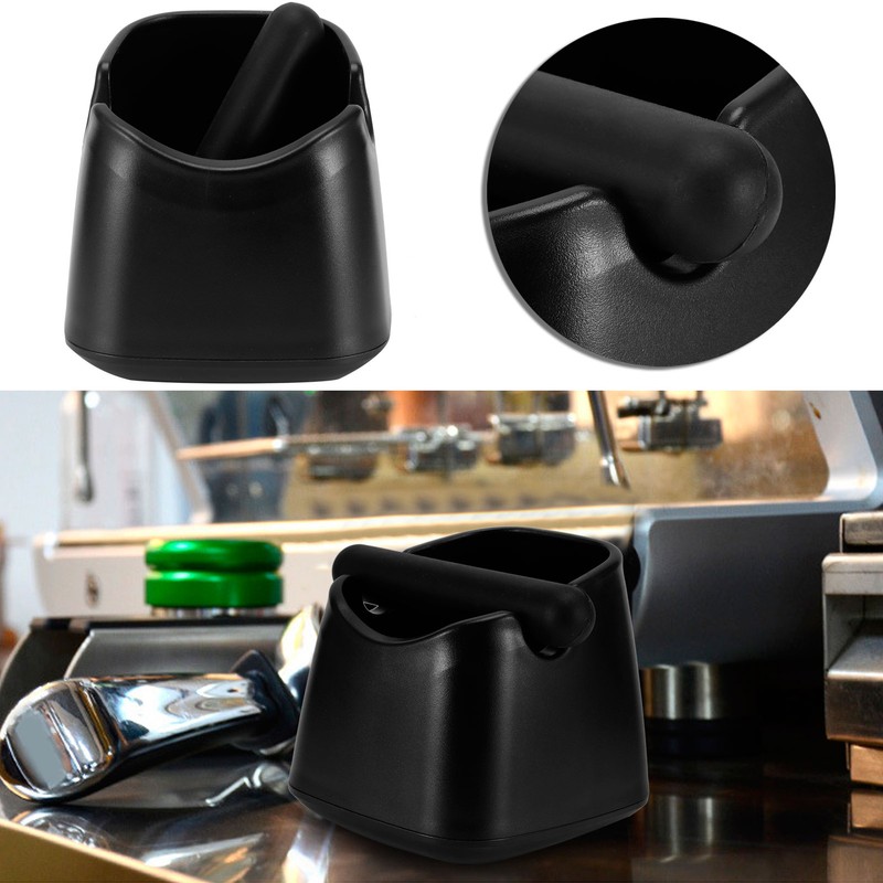 Coffee Knock Box NonSlip Coffee Slag Grounds Bucket with Knock