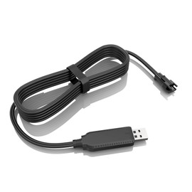 FITE ON SM-2P USB Power Cord & Wall Charger Compatible with 3.7V RC Cars, Stunts, Trucks, Vehicles, Drones, and Gel Blaster Toys Li-ion & Li-Polymer Battery Charger (SM-2P(1PCS))