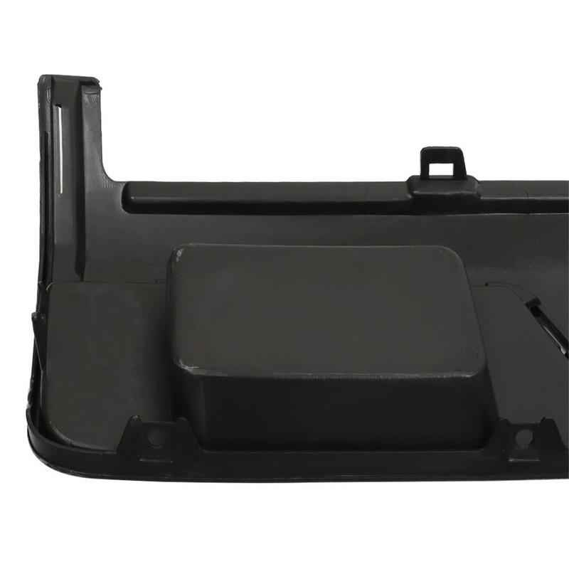ANTUKO Plastic Front Bumper Filler Panel Black with Impact Bar