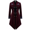 ZNZHKR Womens Medieval Renaissance Gothic Frock Coat Steampunk Victorian Jacket
