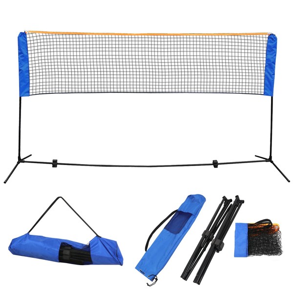 LEMY Portable Badminton Net Beach Volleyball Tennis Competition Training Net