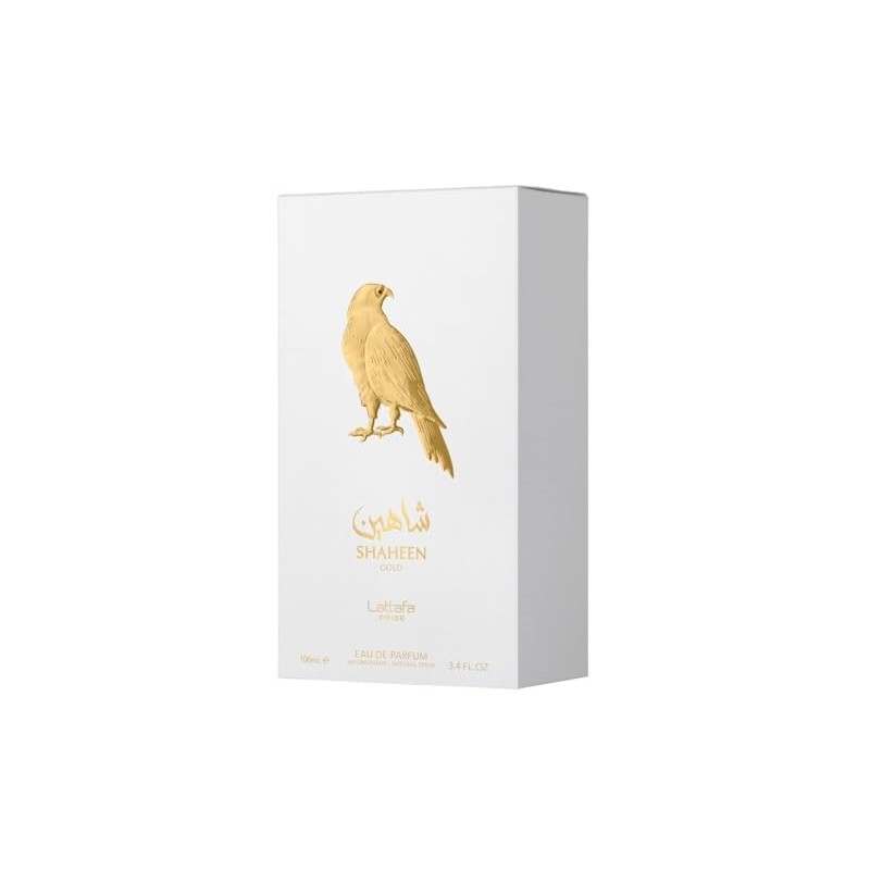 Lattafa Pride Shaheen Gold for Unisex Eau de Parfum Spray,