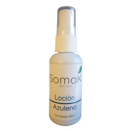 Loción Azuleno Somak 60ml Piel Irritada,inflamada, Alergia Sin Fragancia