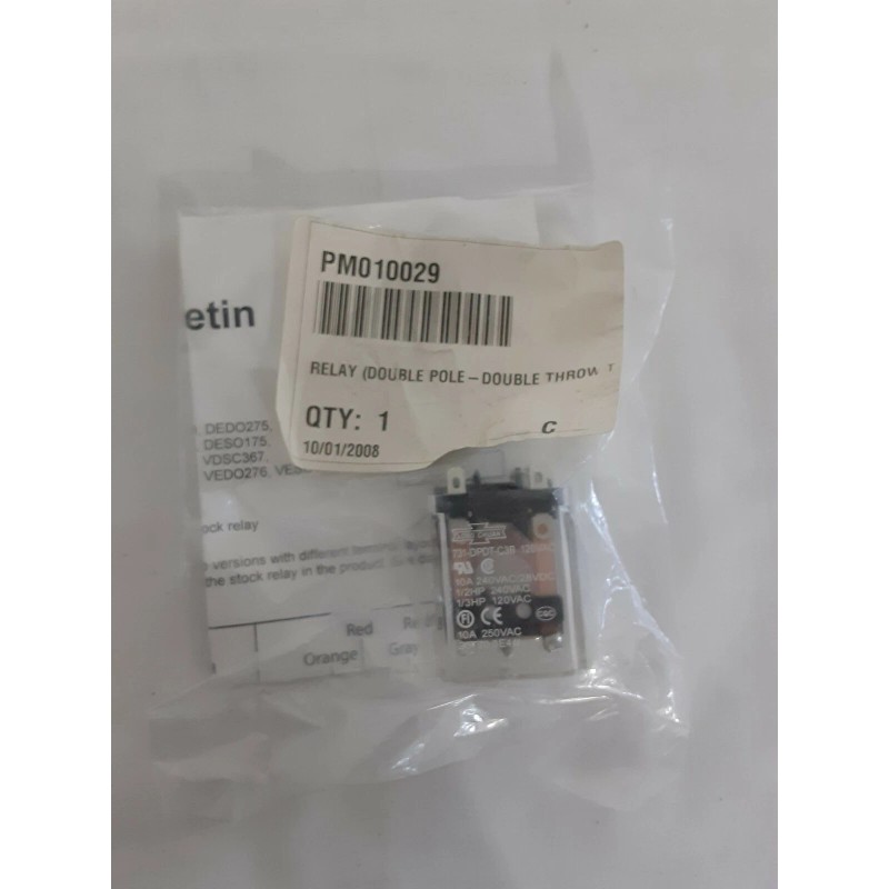 Viking Electric Oven Relay (Double Pole-Double Throw) NOS PM010029