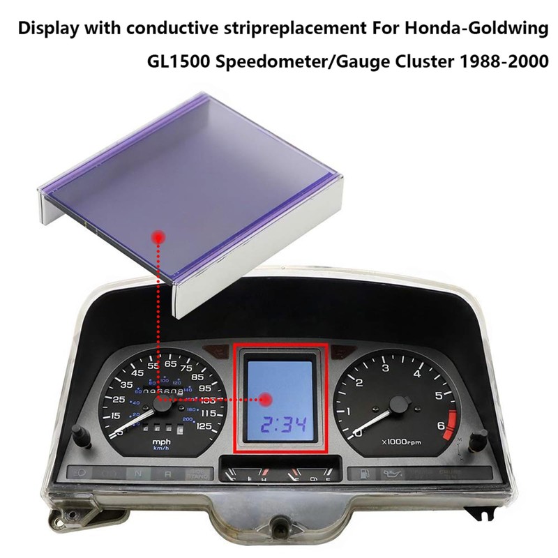 Klyvatekni Auto Electronix Replacement LCD Center Display Screen for 1988-2000