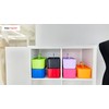 Enjoy Organizer - Small Stackable Portable Simple 6-Compartment Caddy With