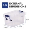 BANKERS BOX Storage Box 0.2L (20 Pack) - BPA-Free, Stackable
