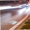 ORFOFE Reflective Aluminum Road Markers Durable Driveway Reflectors for Enhanced
