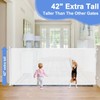 42" Tall X 115" Wide Extra Tall Baby Gates for
