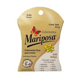 Colorante Mariposa Cristales 32 grs 646 Beige