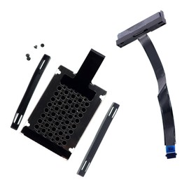 Deal4GO 2nd SATA Hard Drive Cable NBX0002C000 w/ HDD Caddy 50.Q5MN4.005 Replacement for Acer Predator Helios 300 PH315-52 PH315-51 AN515-52 AN515-53 AN515-54