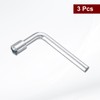 HARFINGTON 3pcs l Shaped Angled Open Hex Socket Wrench 8mm
