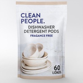 Dishwasher Detergent Pods - Scent: Fragrance Free, Size: 60-pack