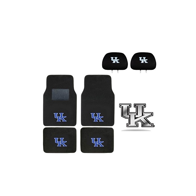 Kentucky Wildcats 4 Pc Carpet Floor Mats