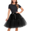 ZXIHZF Women Voluminous Tiered Tulle A-Line Tutu Skirt (CA/US, Alpha,