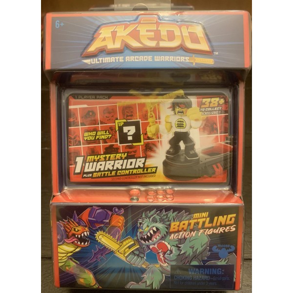 Moose Akedo Ultimate Arcade Warriors 1 Mystery Warrior And Battle