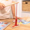 Melissa & Doug Magnetic Wooden Fishing Game and Puzzle With