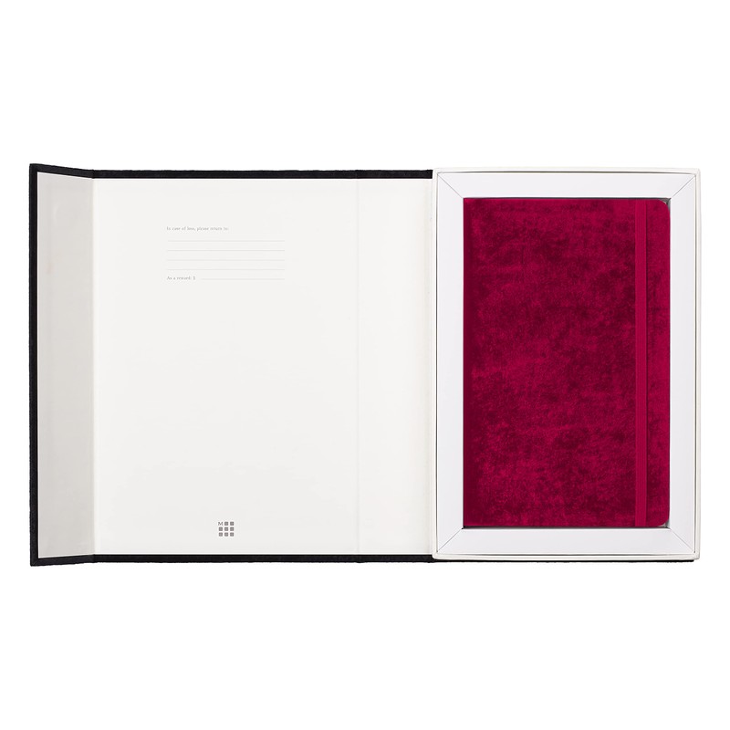 Moleskine Lined Notebook, Limited Edition Velvet Collection, Velvet Hard Cover