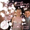 couduan 30g Team Bride Confetti,Hen Party Confetti,Rose Gold Team Bride