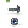 Litorange Titanium Alloy Number Plate Bolts Star Hex Socket Bolts