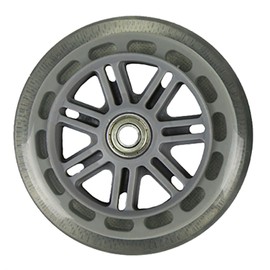 JD Bug Junior Scooter Wheels inc Bearings - Clear 120mm/100mm