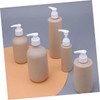 VICASKY 2pcs Refillable Pump Bottles Travel Containers for Shampoo Conditioner