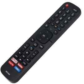 ERF2A60 Sub ERF2G60H ERF2K60H Replacement Voice Smart Remote Fit for Hisense 4K UHD Android TV 2020 43H5500G 32H5500G 75H8G 65H8G 85H6570G 75H6570G 65H6570G 55H6570G 50H6570G 43H6570G with Vudu Key