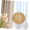 OHPHCALL 9pcs Handmade Lantern Set Decorative Lanterns Round Lampshade Ceiling