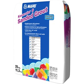 MAPEI Keracolor S Sanded Grout Premium Sanded Grout with Polymer Biscuit 25 lb. Bag
