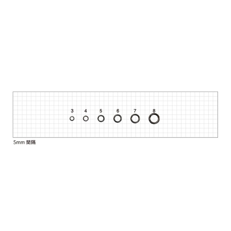 ODZ OS-28 Hyper Press Solid Ring 4 Color Black Nickel