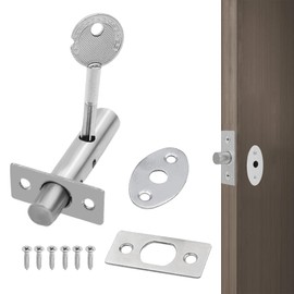 1PCS Door Security Rack Waterproof Stainless Steel Door Bolts Mortice Stainless Steel Door Bolts for Internal Doors Used for Duct Doors Circuit Doors and Corridor Doors