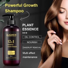 Alaganchi 1 Growth Hair Shampoo And 1 Hair Growth Oil.  3 FREE items stimulate growth Hair