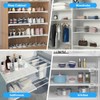 Adjustable Shelves for Cupboard, Expandable Cupboard Shelf Tension Rod, Adjustable