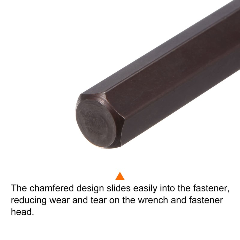 sourcing map H6 T-Handle Hex Key Wrench 6mm S2 Steel