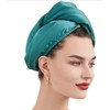 Satin Hair Drying Wrap Hair Towel | Rapid dry Caps
