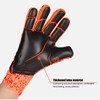 2pcs Soccer Gloves Nylon Polyurethane Fiber Latex Breathable Strong Grip
