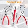 3Pcs Electrical Disconnect Pliers Set, Automotive Electrical Connector Pliers and