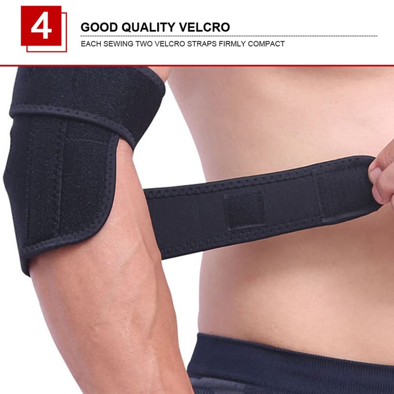 Adjustable Tennis/Golf Elbow Support Brace Strap Band Forearm Protection