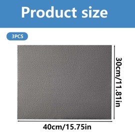 3 Pack Dry Towels 40 x 30 cm, Magic Glass Cleaning Cloths, Reusable, Super Absorbent Bathroom Drying Cloths, Microfiber No-Stick Washable Cloth Duster for Home, Kitchen, Car, Window