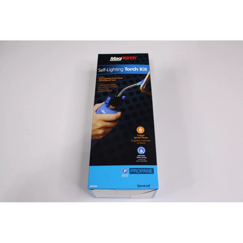 Mag-Torch NEW Mag Torch MT525 Brass Self Lighting Adjustable Propane