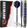 RUTHLESS Blue Falcon Professional Tungsten Steeltip Darts Set in 23g