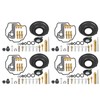 labwork 4-Pack Carburetor Repair Kit Diaphragm Air Cut-off Valves Replacement