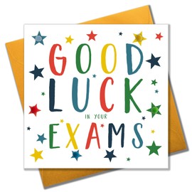 Pom Pom "Good Luck In Your Exams Greeting Card