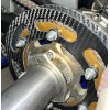 NSEW Carbon Fiber Racing Kart Sprocket Gear Guard 206 KA