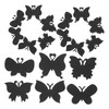CIYODO Butterfly DIY Scratch Paper Set for Multi Function Arts