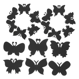 CIYODO Butterfly DIY Scratch Paper Set for Multi Function Arts and Crafts Creative Bookmarks for Parties Enhances Parent Interaction Fun Decorative Scratch