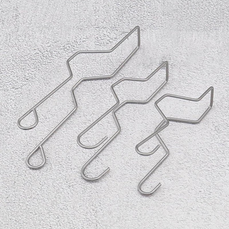 12PCS Headlight Bulb Retaining Spring Clips for H1 H3 H4