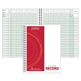 Hammond & Stephens 35 Student 9/10 Week Record Book, 8-1/2 x 11 Inches, PolyIce Cover