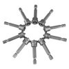 10 Pieces Drywall Bit, 50 mm Hex Screwdriver Bit Set