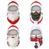 Christmas Printing Face Cover Balaclava Neck Gaiter Adjustable Face Scarf